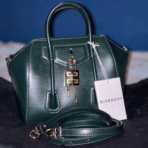 Givenchy Antigona Lock Bag Leather Mini